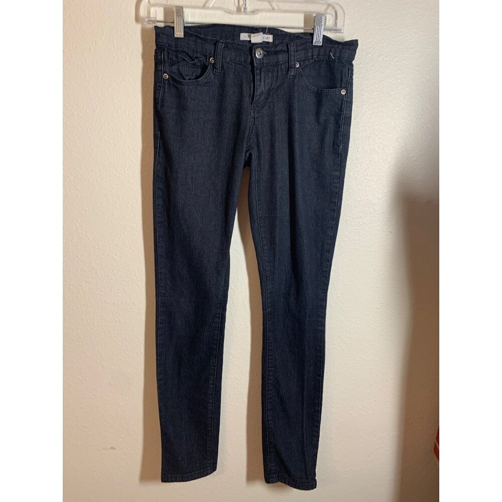 Forever 21 Denim Lightweight Black Denim Jeans Women's Size 25 Skinny Leg Y2K I5